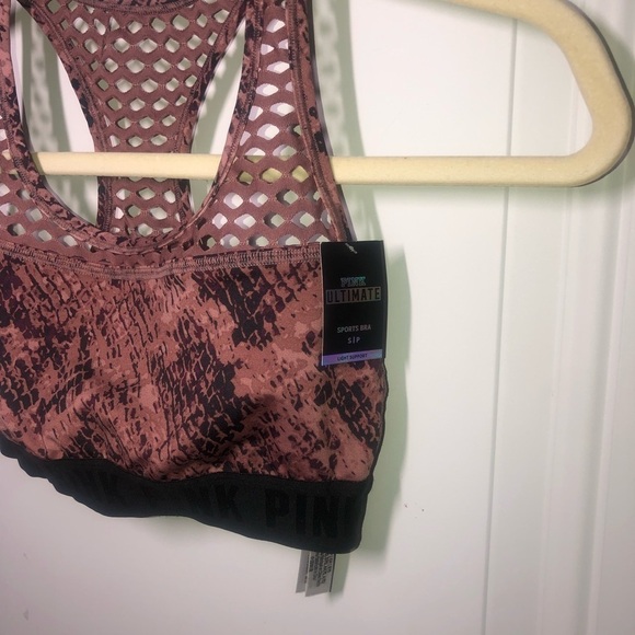 Pink VS Ultimate sports bra light support size small NWT - Picture 4 of 6